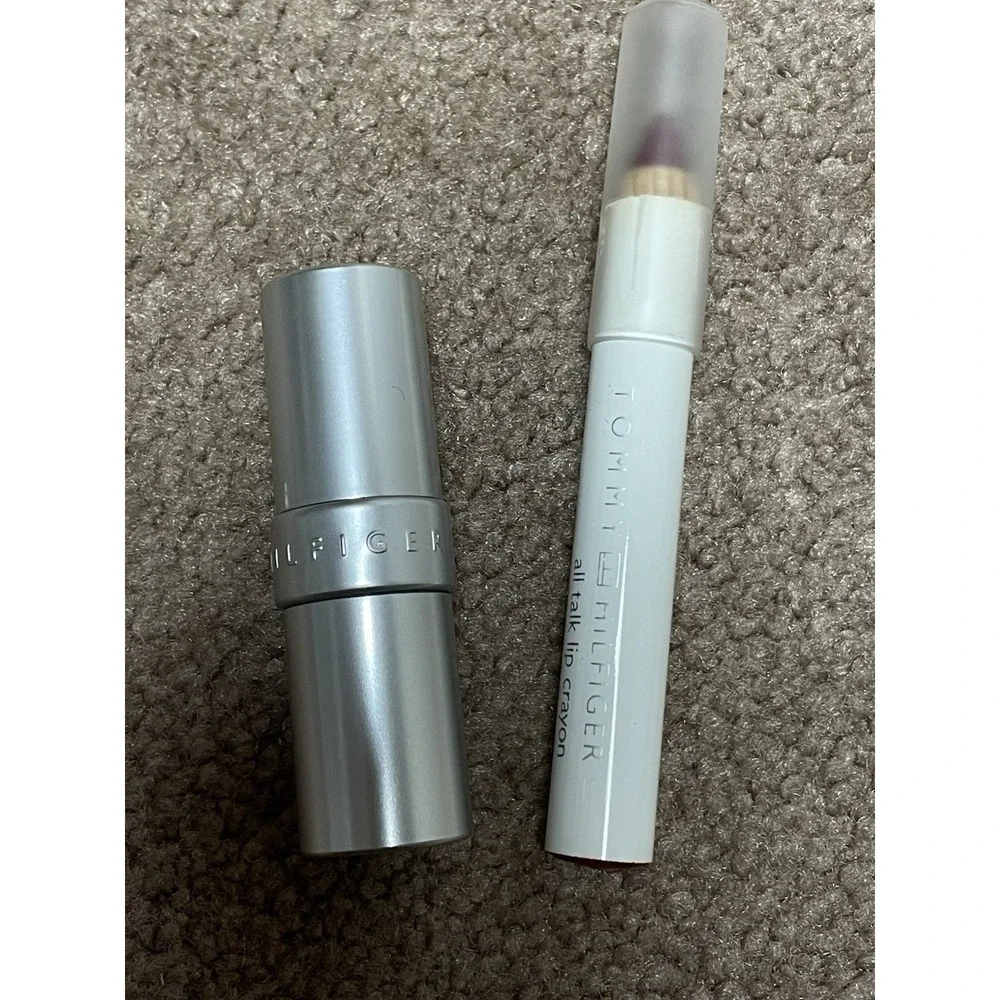 Tommy Hilfiger Lip‎ Crayon Pencil Speed Dial 02 & Lipstick Deep House Red 16 New